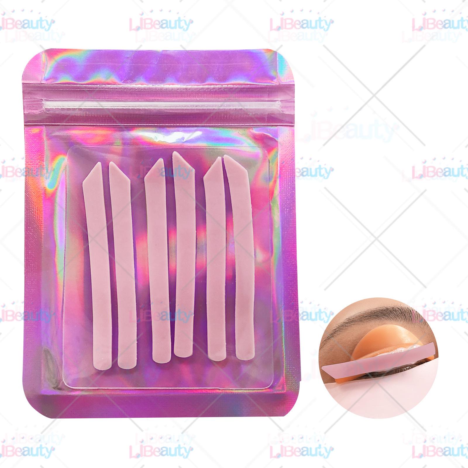 

Libeauty 3 Pairs Soft Reusable Silicone Eyelash Perming Strips