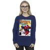 Marvel Womens/Ladies Spider-Man Marvel Age Comic Cover Sweatshirt