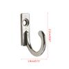 10 Pcs Heavy Duty Robe Hook Simplicity Hanger Vintage Bronze Small Hooks for Hanging Hat Towel Bag Rope Easy to Install