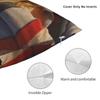 Trendy Singer Girl Pillow Case Retro Trendy Pillow Cover Graphic Pillowcases For Living Room Chair