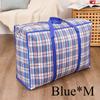 1/2pcs Heavy Duty Storage Bags with Zipper - Waterproof Foldable Moving Bags for Clothes, Blankets, Seasonal Decor
