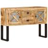 Sideboard 110x30x74 Cm Rough Mango Wood