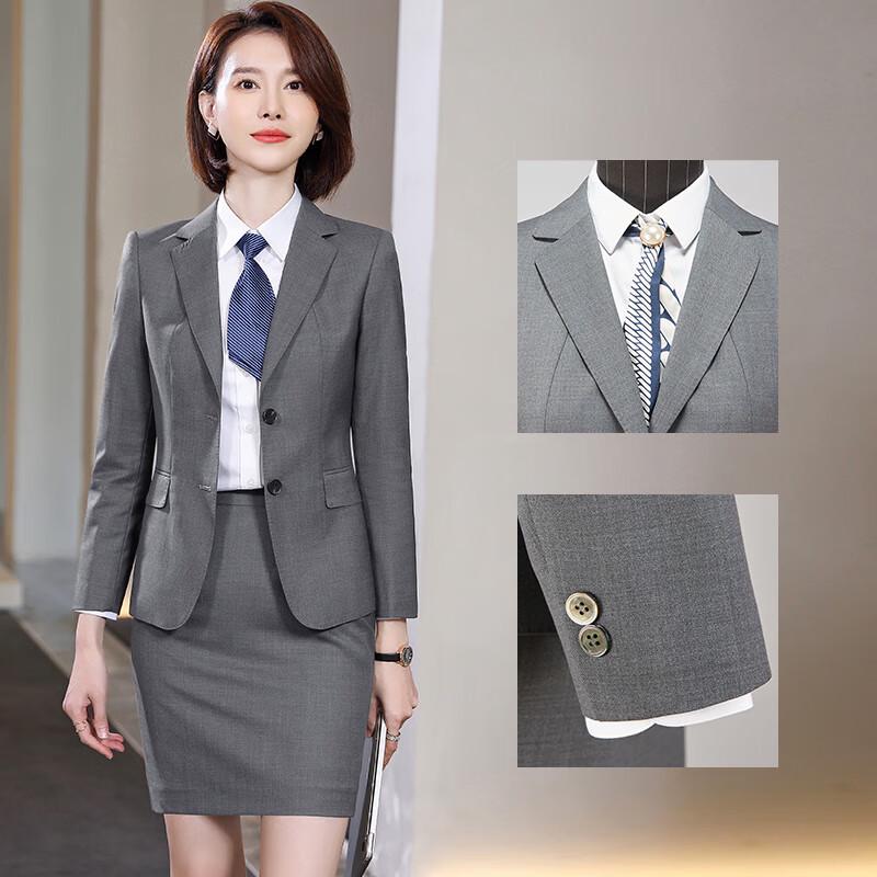 Kaseye Unisex 70% Wool Blend Business Suit Set