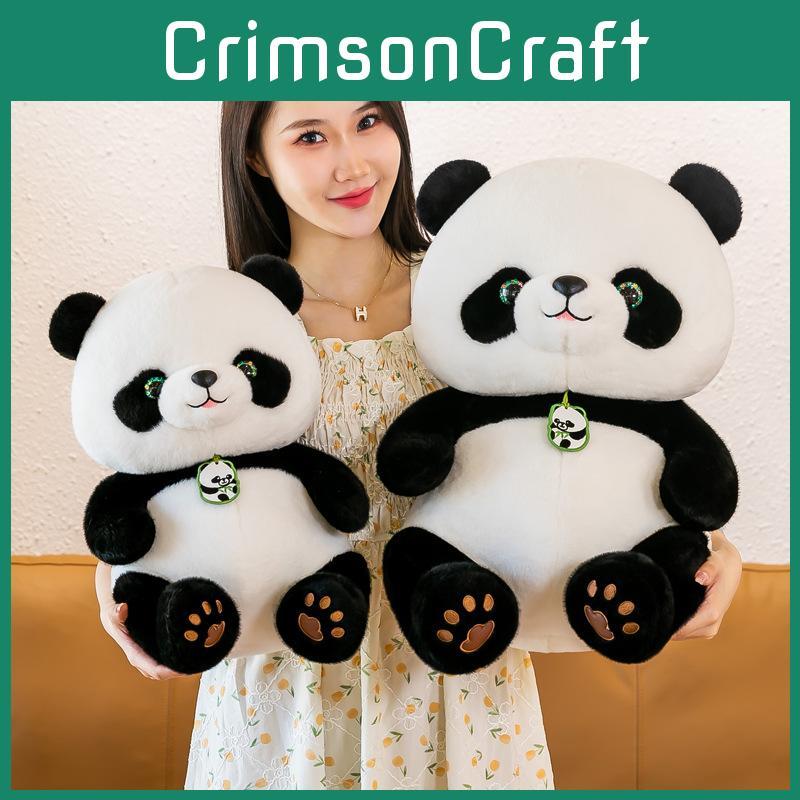 Plush Panda Fun Toy Cute Cartoon Zoo Souvenir Girl Kids Playful Gift Keepsake