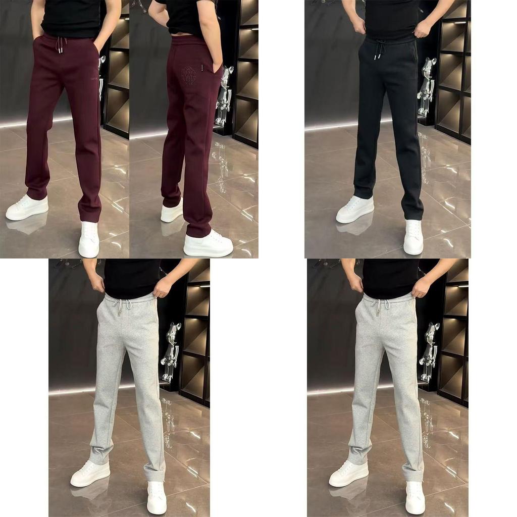 Sportswear Casual Pants With Cotton Polyester Fabric For Men Winter Comfort