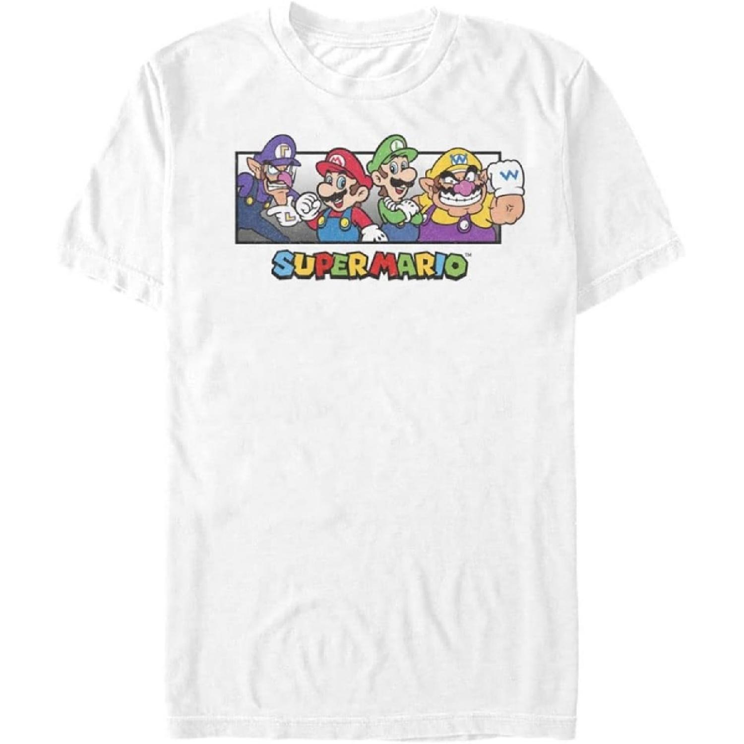 Nintendo Mens All The Brost-Shirt XXXXXL белый