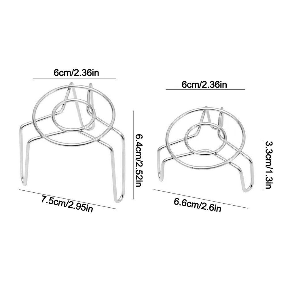 Stainless Steel Steam Rack Height And Height 2 Size Steaming Rack Multifunctional Steamer Cooking Small Pot Rack Thermos Cup