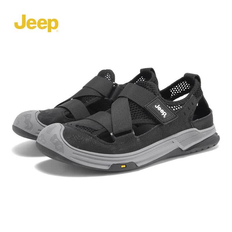 Jeep Men s Summer Outdoor Closed-Toe Sport Sandals 40