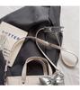 2025 Fashion Bowknot Basket Handbag - High-End Textured Crossbody Bag