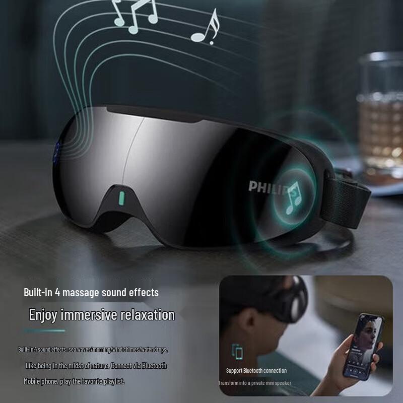 Philips PPM3203E Full-Wrap Airbag Eye Massager CN plug (adapter included)