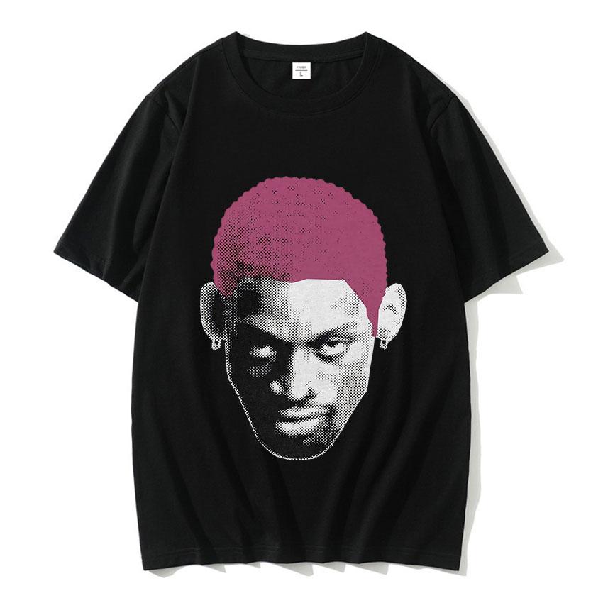Hot Sale The Worm Dennis RodUnisex Graphic T Shirt Unisex Women Boys Basketball Short Sleeve T Shirts Male Cotton Oversized Streetwear