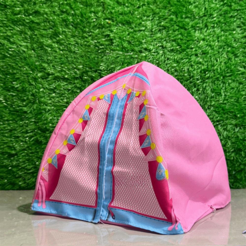 1Set 1:12 Scale Doll Camping Set Playing House Miniature Tent Dollhouse Scene Tent Model  Doll House