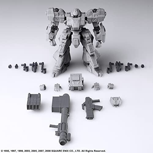 Square Enix Front Mission Structure Arts 1/72 Scale Plastic Model Kit Series Vol.1 Light Gray Ver. Draeg