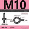 Lifting Eye Bolt Collection: Galvanized M8 & M10 with Ring for Mold