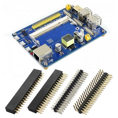 4 szt. Dwurzędowe proste listwy pinowe męskie Uniwersalne łatwe w użyciu Złącza listw pinowych o rastrze 2,5 mm dla Raspberry Pi Zero/Zero W