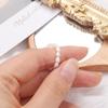 Multi Beaded Continuous Circle Natural pearl Party Jewelry Jewelry Finger Ring Fashion Accessories