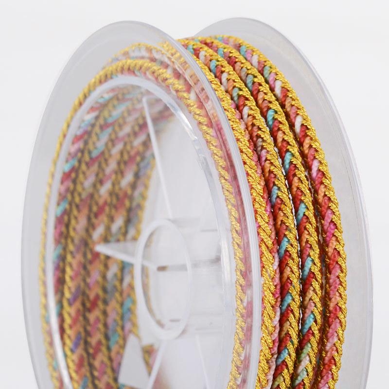 Children's Dragon Boat Festival Five-Color Rope Bracelet & Necklace DIY Kit