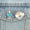 Registered Silly Goose Enamel Pins Cartoon Ducktor Animal Brooches Lapel Badge Cute Funny Doctor Pun Jewelry Gift for Friends