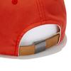 MALBON GOLF Basic Ball Cap With Leather Patch Point Orange