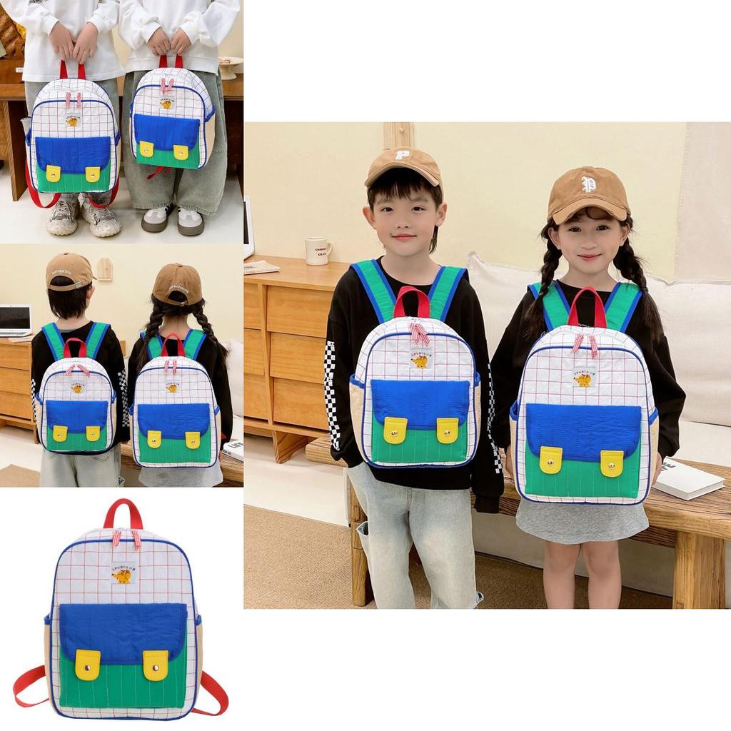 Kid Toddler Backpack With Lightweight Design And Striped Pattern For School And Outings