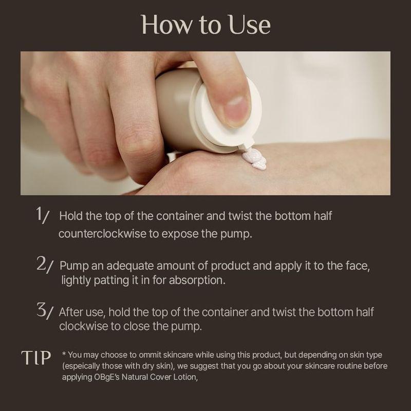 OBge Natürliche Deckcreme