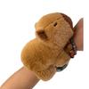 Capybara Plush Toy Bracelet: Furry Papa Circle Hug Doll Birthday Gift