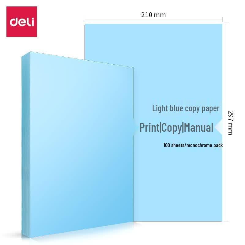 Deli 7757 Color Copy Paper A4 80gsm (5-Pack)