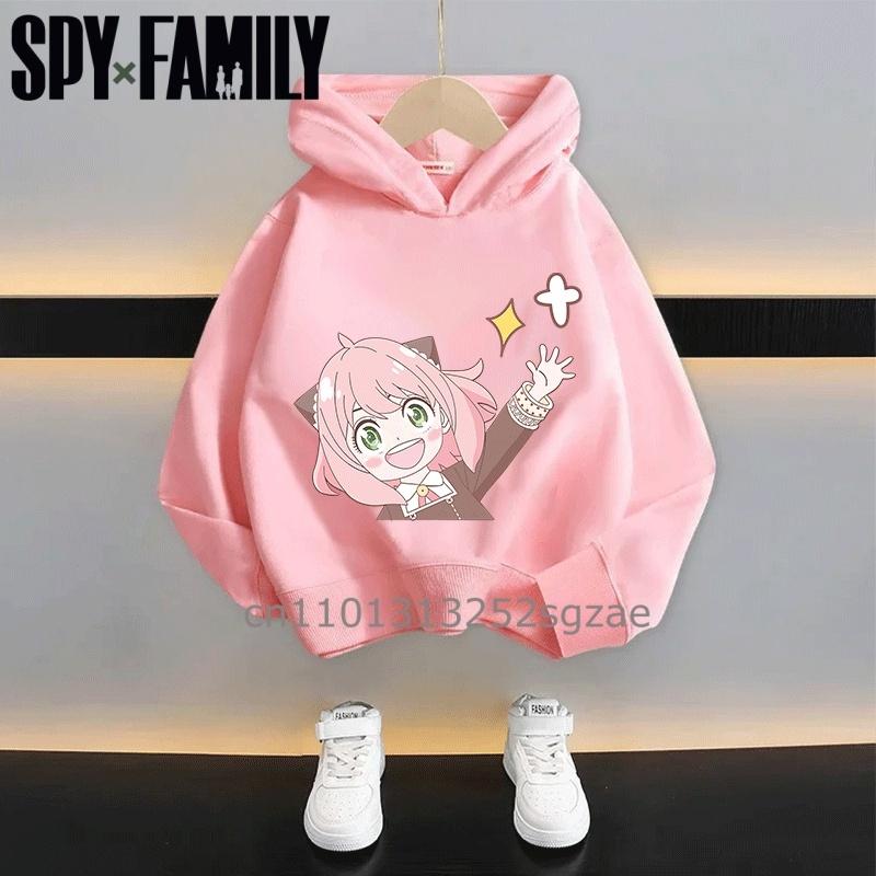 

Kids Spy x FAMILY Yor Forger Pullover Hoodie, Cute Anime Character Long Sleeve Loose Fit Sweatshirt, Cozy Casual Top for Toddler 120