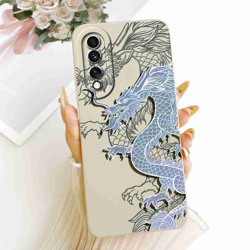 For Honor 70 Pro Case Cool Dragon Cover Soft Silicone Phone Cases For Honor 70 Honor70 Pro 5g Back Cover Shockproof Bumper