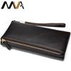 Luxus Brieftasche Männer Echtes Leder Geldbörse Für Männliche Münzen Lange Brieftaschen Dünne Geldbörsen Leder Weibliche Geld Taschen 8805