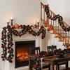 Lifelike Maple Leaf Garland Maple Leaves Artificial Plant Simulated Maple Leaf Vine  Home Decor
