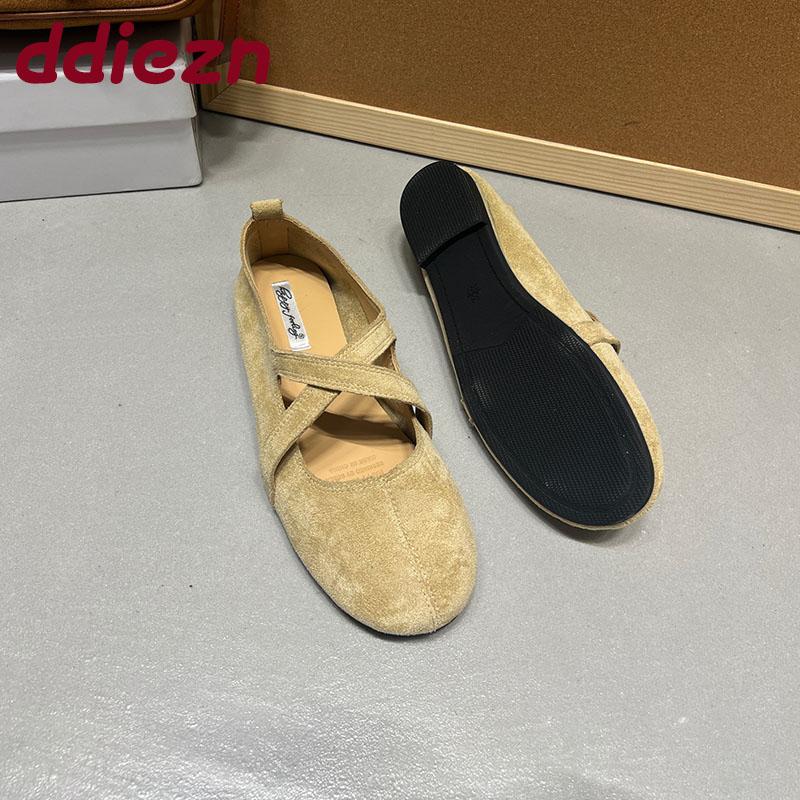 Fashion Flock Footwear Ladies Mary Janes Flats Slip On Shoes Casual Female Shallow Fashion Round Toe Women Flats With Shoes