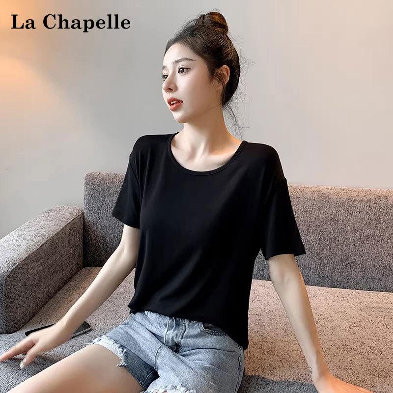 La Chapelle Women s Modal Blend Loose Short Sleeve T-Shirt XL