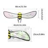 Halloween Bumblebees Costume Accessories Fairys Angel Wing Bees Wing Bumblebees Wing for Christmas Cosplay Party Props