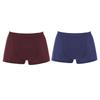 2PCS Men's Panties Men Underwear Boxer Shorts Summer Ice Silk Mesh Breathable High Quality Hole Shorts Male Sexy Underpant