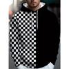 Hanorac cu glugă, 3D digital printat, din fleece, pentru bărbați și femei, de dimensiuni mari, transfrontalier, la modă și casual, pentru iarnă/toamnă