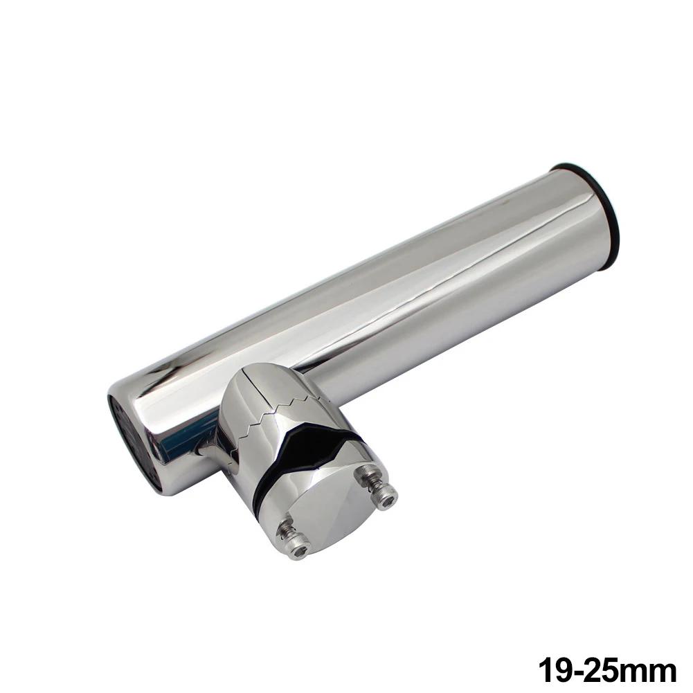 Uchwyt na wędki ze stali nierdzewnej obracany o 360 stopni z regulacją kąta nachylenia rury, wspornik na wędki jachtowe, wiele specyfikacji