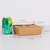 Disposable Kraft Paper Meal Boxes