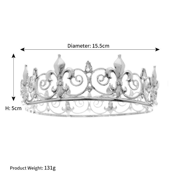 Princess Crown Tiara Diadem Crown Bridal Headdress Simple Fashion Accessories Women Girls Hair H074 Princess Crown Tiara Diadem Crown Bridal Headdress Simple Fashion Accessories Women Girls Hair H074
