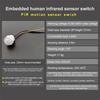 Body Motion Sensor Safe And Durable Universal Wiring Infrared Human Induction Lamp Switch Light Energy-saving And Power-saving