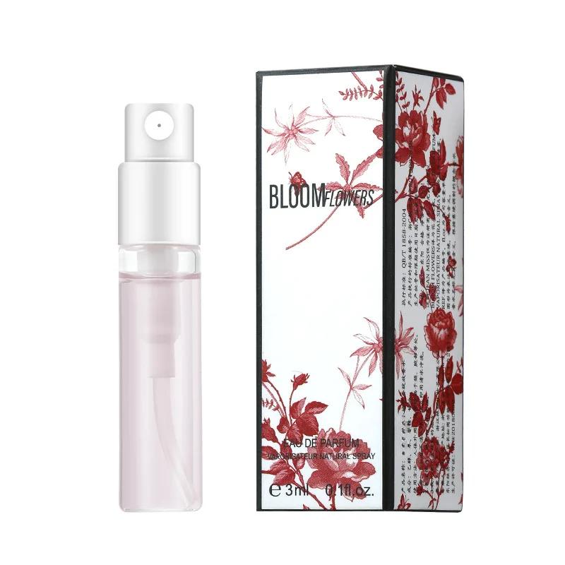 3ml Pheromone Perfume Eau De Toilette for Women Men Atomizer Art Printed Packaging Lady Sample Long Lasting Perfume