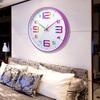 12 Inch Simple and Fashionable Wall Clock Silent Non-Ticking Decorative Clock for Office Bedroom Kitchen Living Room Decor