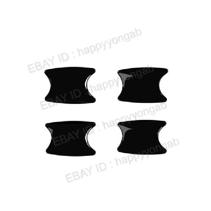 Door Handle Bowl Cup Cover Trim Gloss Black For 2025-2026 Nissan Kicks ABS