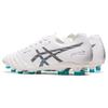 Asics DS LIGHT X FLY PRO Artificial Leather Soccer Shoes White Blue 1101A025-100