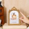 Retro Picture Frame Antique Ornate Photo Frame for Tabletop Wall Hanging Decorative Photo Frame for Home Photo Gallery