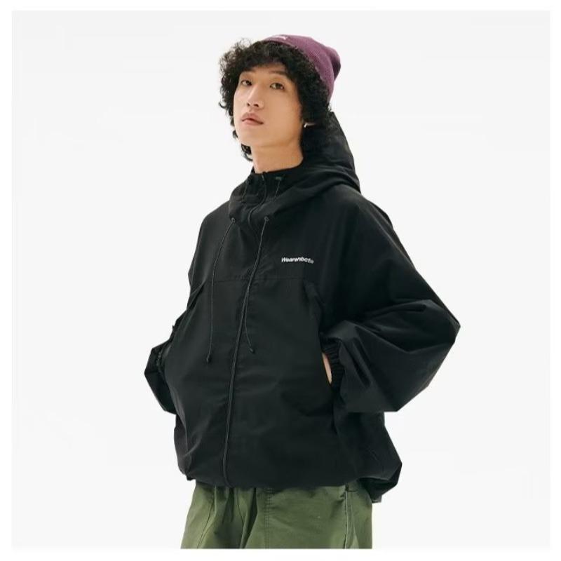 

Мужская ветрозащитная водонепроницаемая куртка для альпинизма в американском стиле - модная спортивная одежда для пар на весну/осень