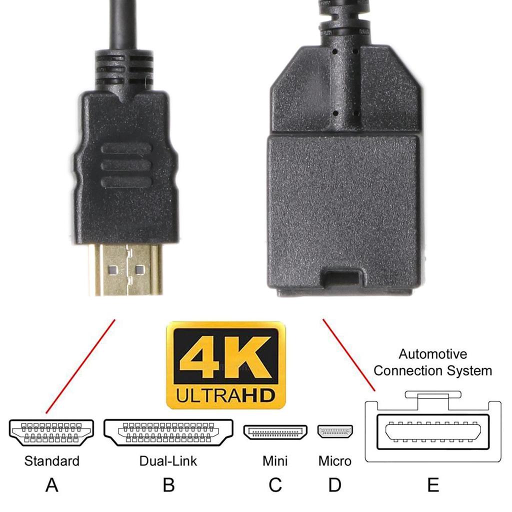 Timloon 4K HDMI 1.4 Type E Female to Type A