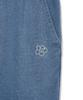 WACKY WILLY Women'S Semi-Wide Washed Cargo Pants Blue