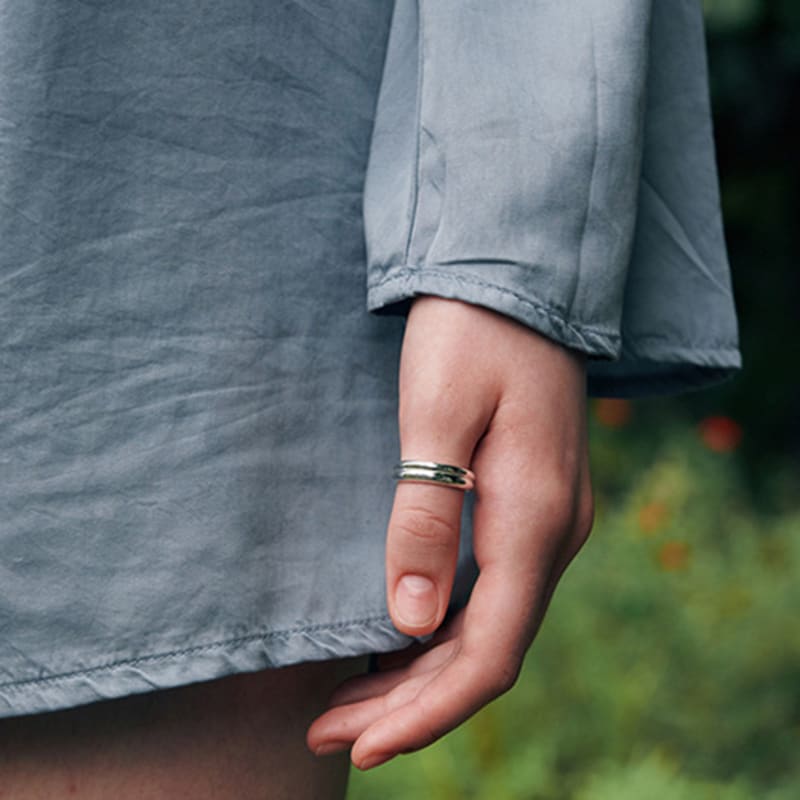 Verte [Duty-free Shop Sold Out] [925 Silver] Cinq.silver.126 / Bon Ring (silver)