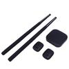 Air Drum Sticks Kit Multifunctional 3D Motion Sensor 8 Sounds RGB Portable Electronic Drum Set with Foot Pedal